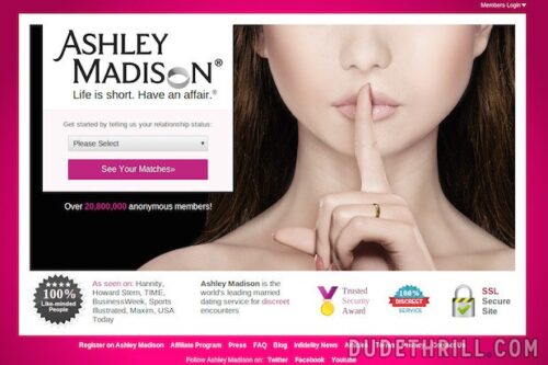 Ashley Madison Review (2023) & Top 12 des sites de rencontre comme AshleyMadison.com