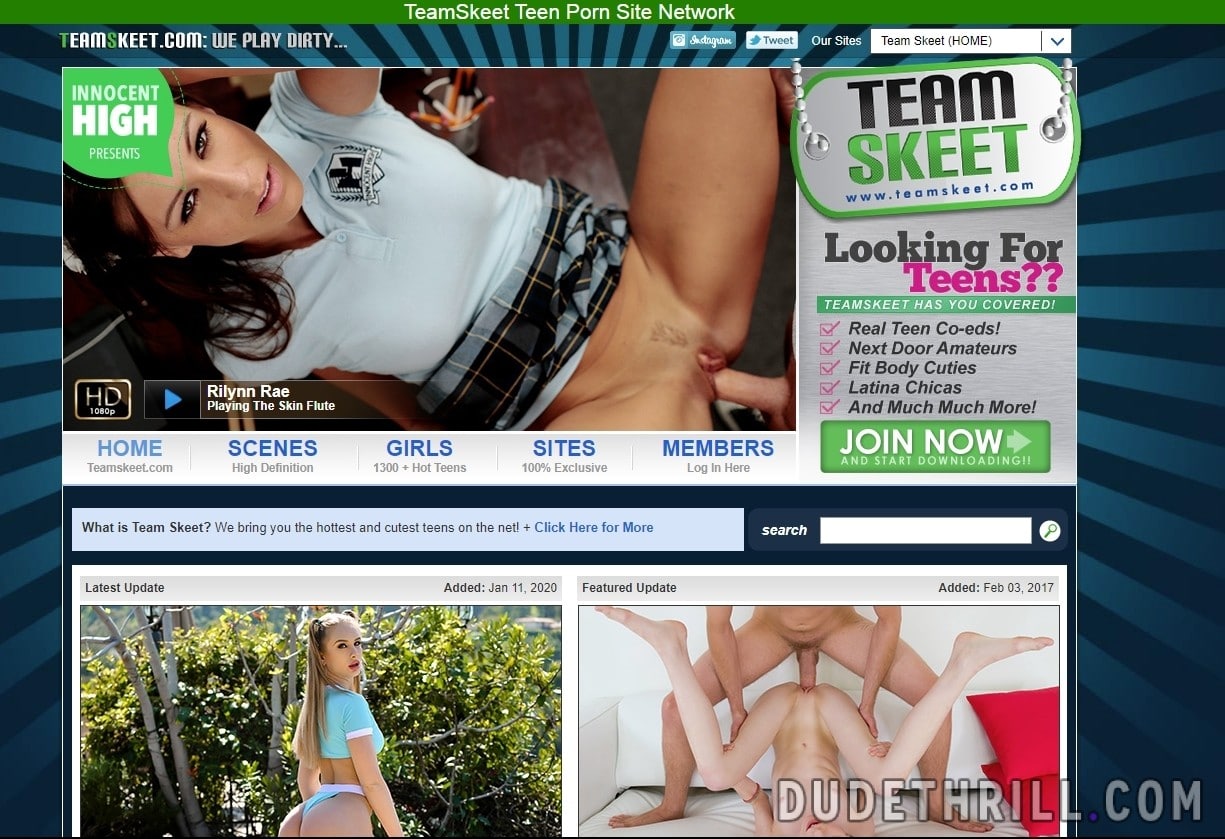 sitio web del equipo skeet