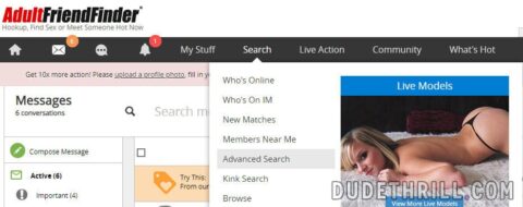 adultfriendfinder funktioner