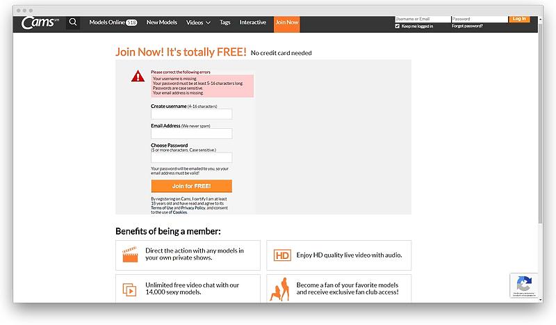 processus d'inscription à camscom