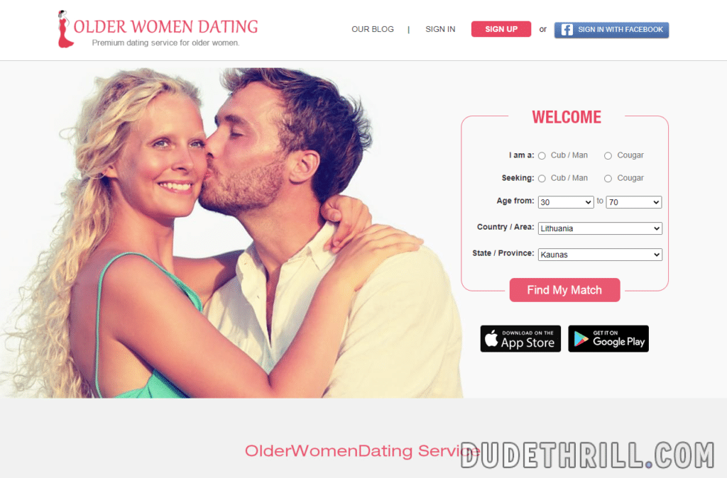 older woman dating