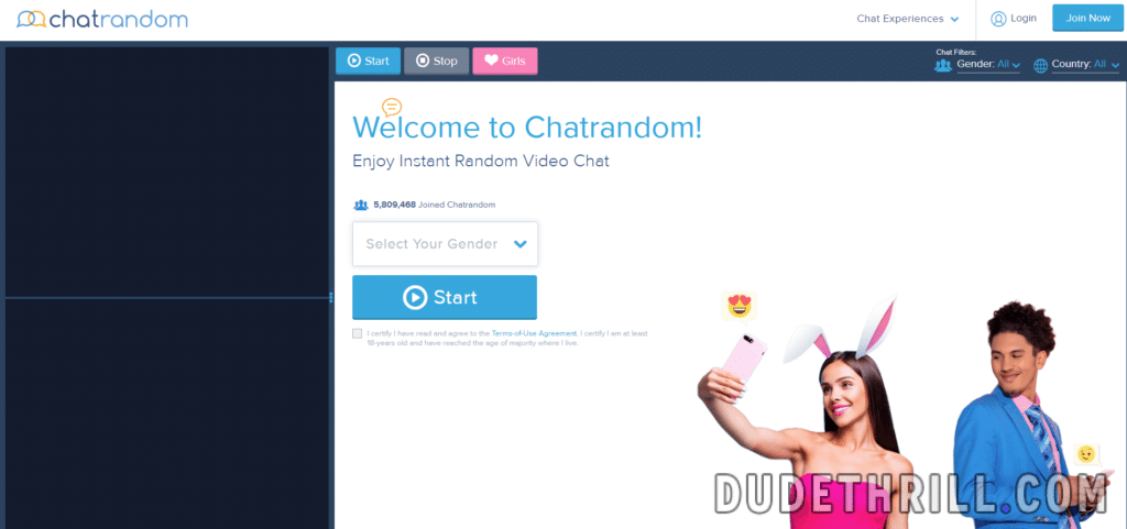 chatrandom principale