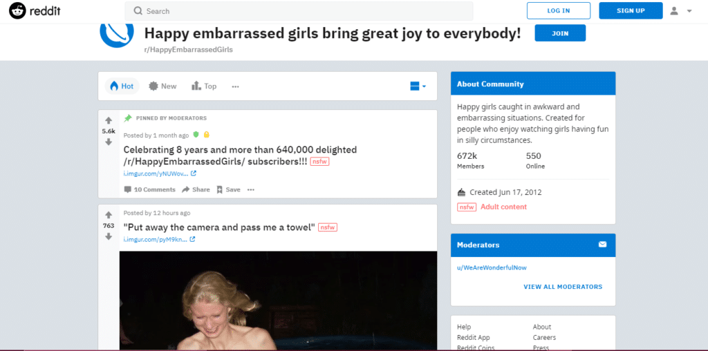 Happy EmbarrassedGirls reddit