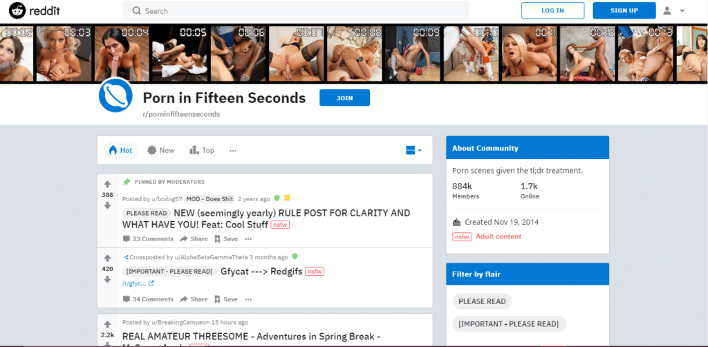 pornó tizenöt másodperc reddit