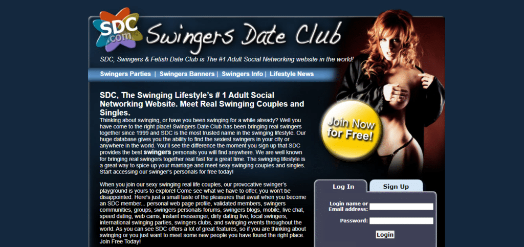 clube de encontro de swingers