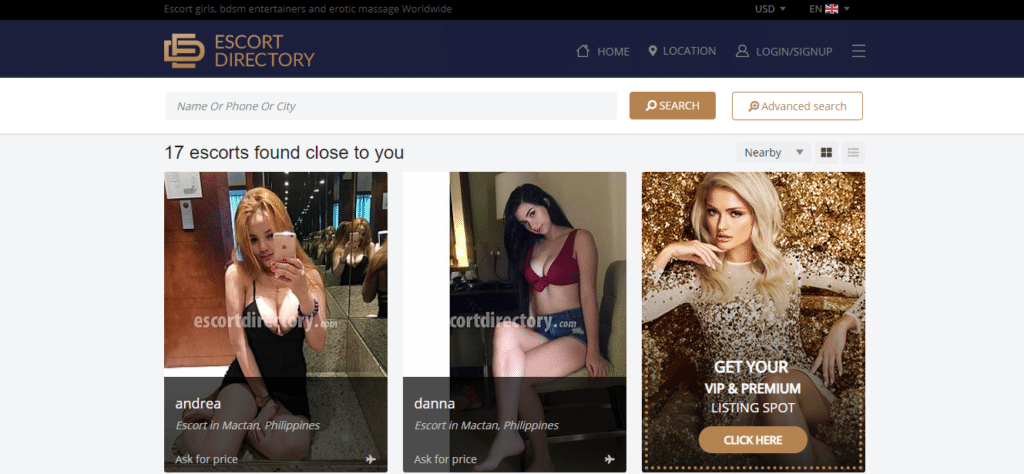 Escort Directory