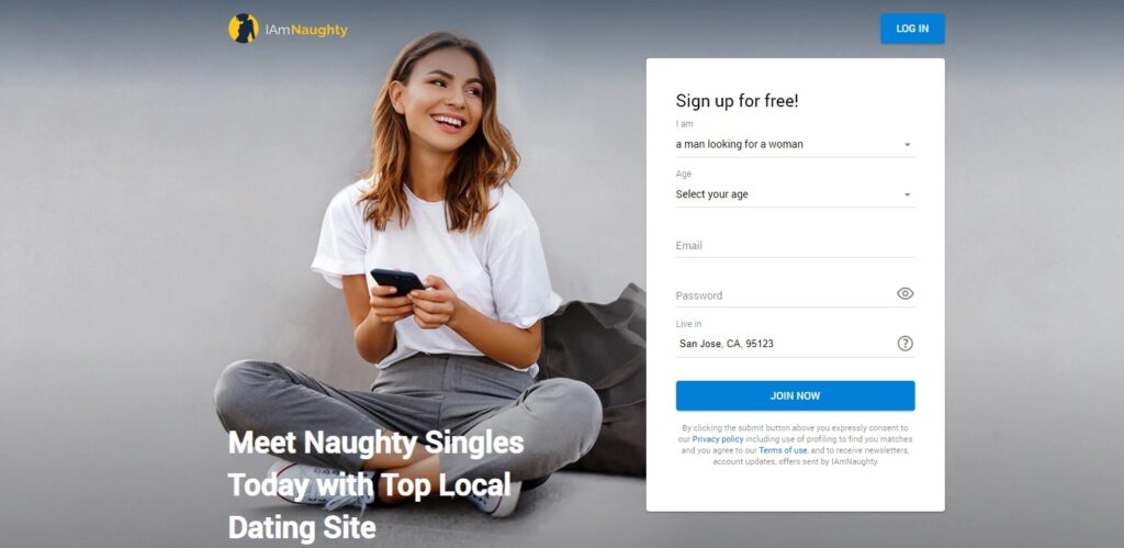 Registro IAmNaughty