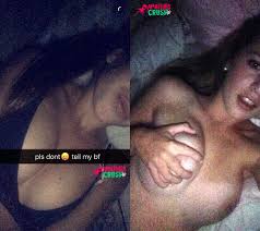 Snapchat desnudos chica
