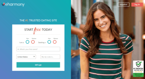 eharmony-Homepage