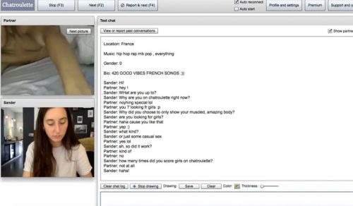 Chatroulette-chat