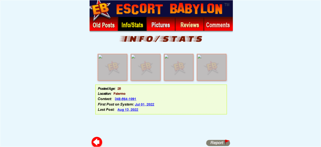 Escort Babylon stats