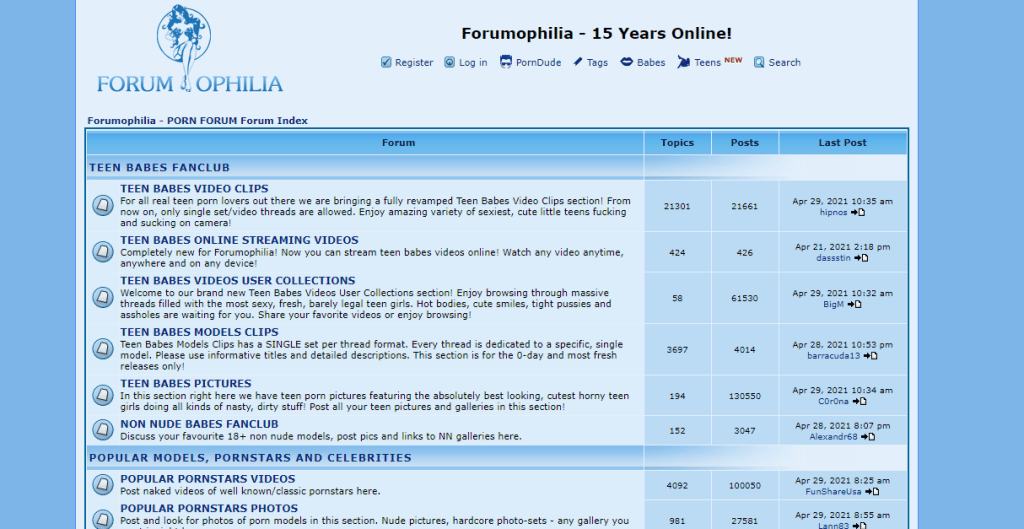 Forumophilie