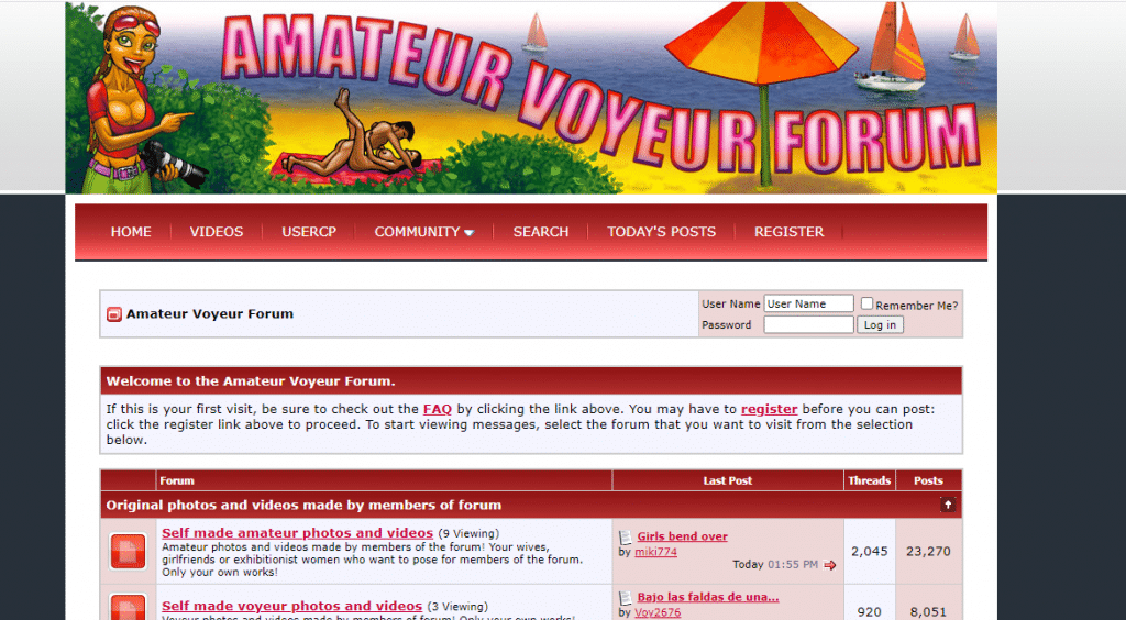 AmateurVoyeurForum