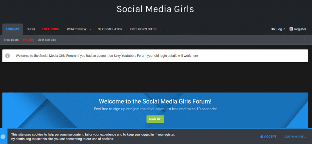 SocialMédiaFillesForum