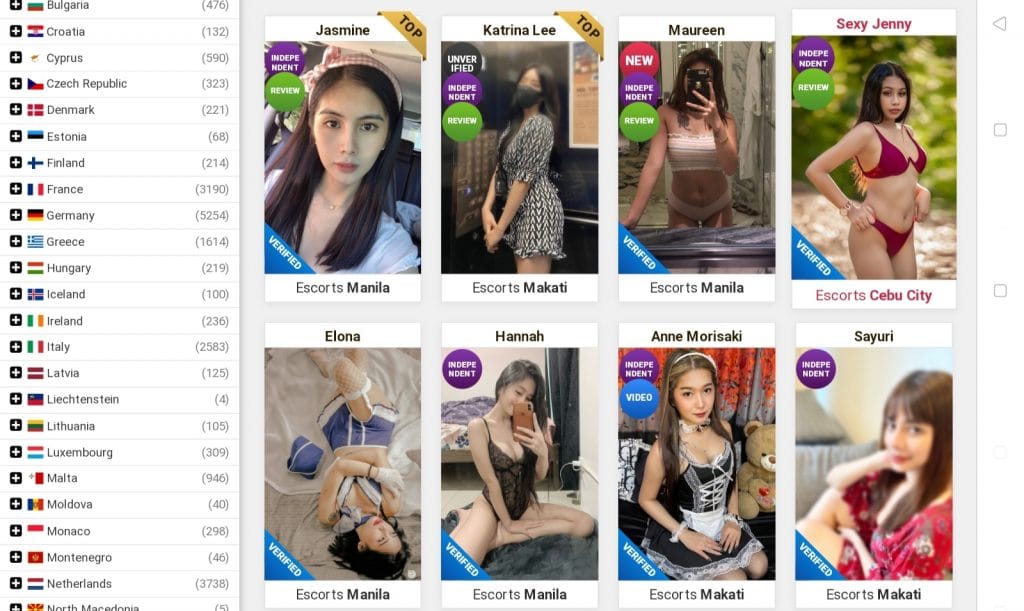 EuroGirlsEscort Filipinas