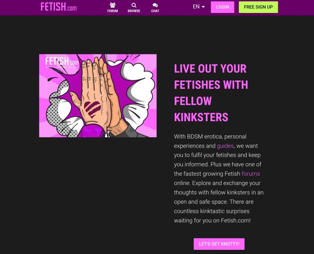 Fetish.comコミュニティ