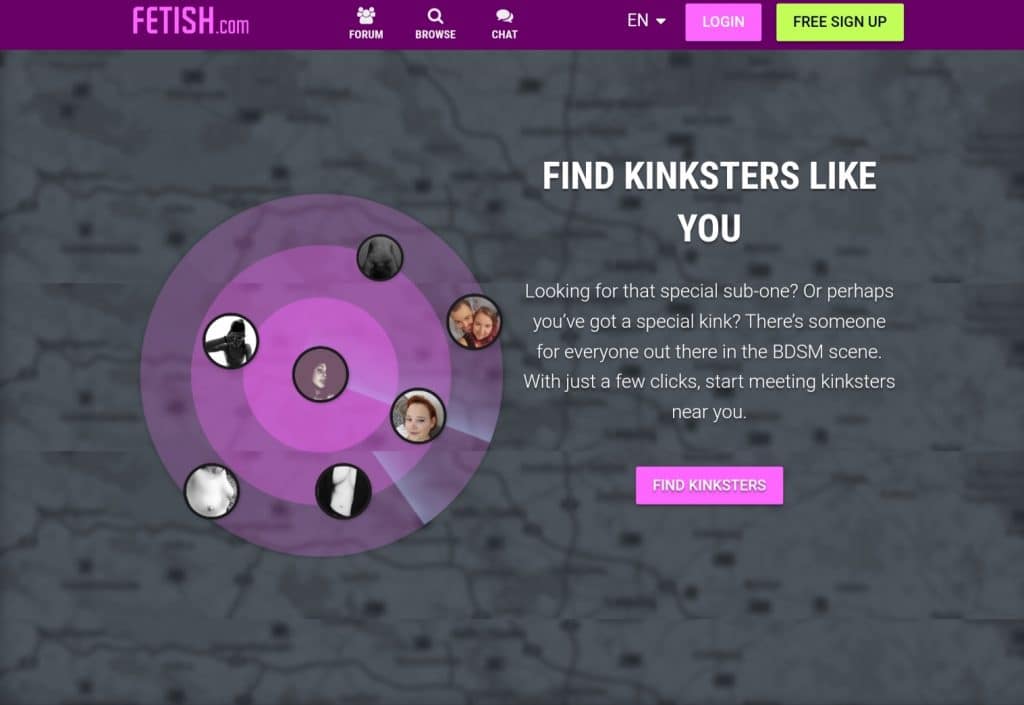 Fetish.com find kink