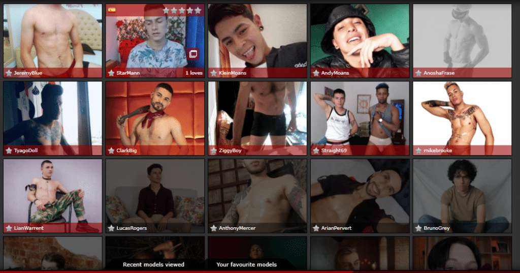 XLoveCams masculino