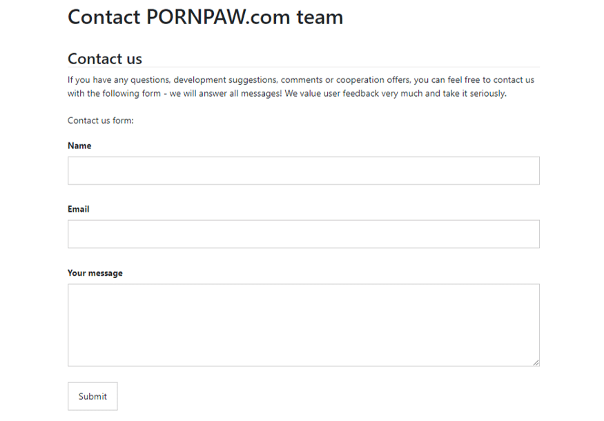контакт pornpaw