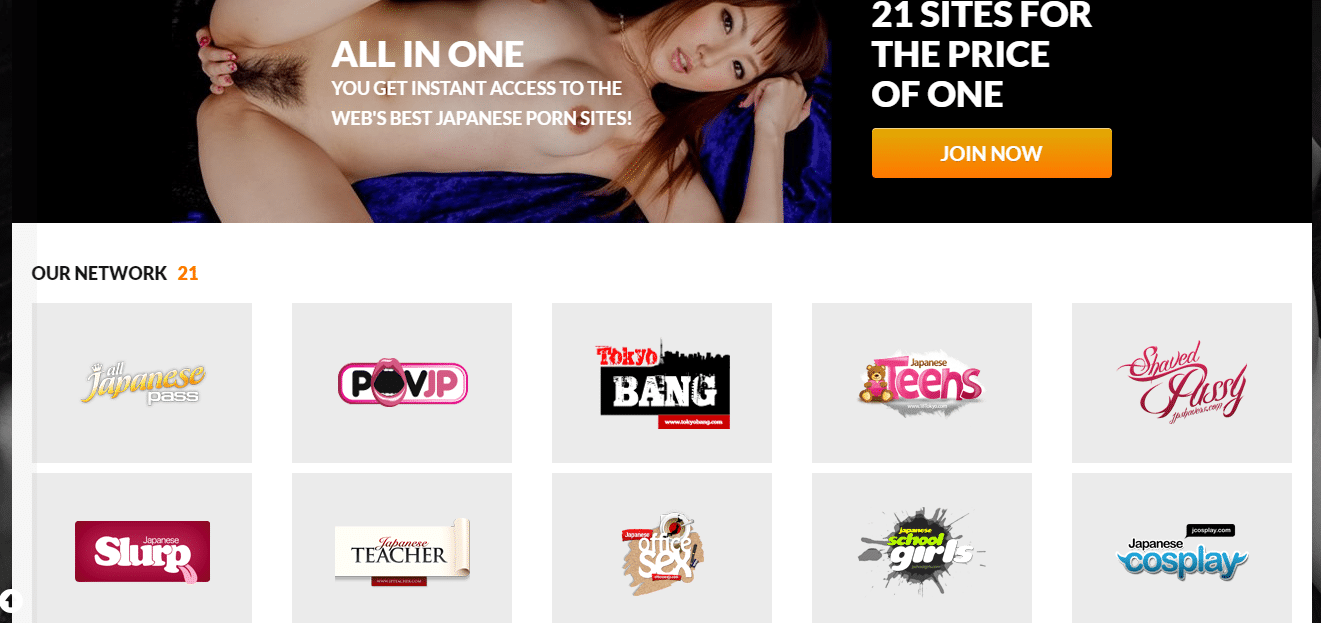 Japanese pornographic websites