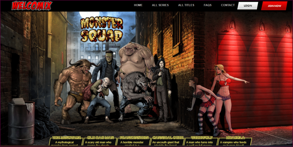 Welcomix monster squad
