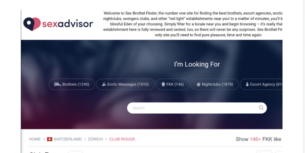 menu di sexadvisor