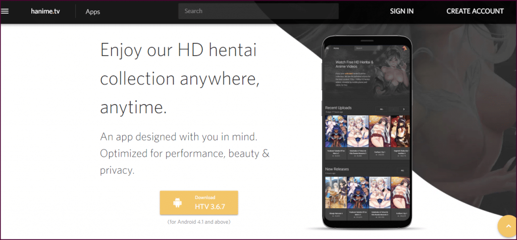 Hanime app