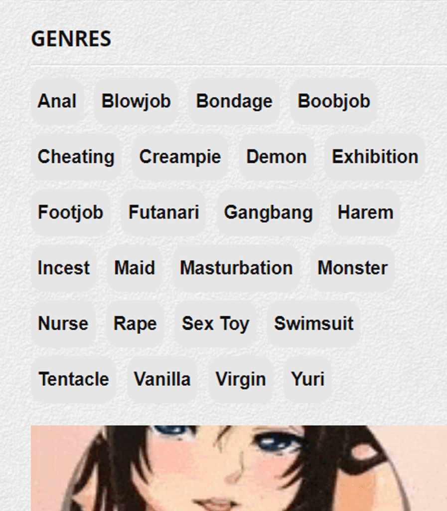 Hentai Genres