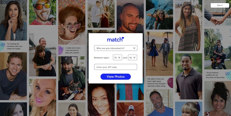 match.com principale