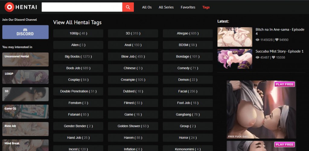 ohentai tags