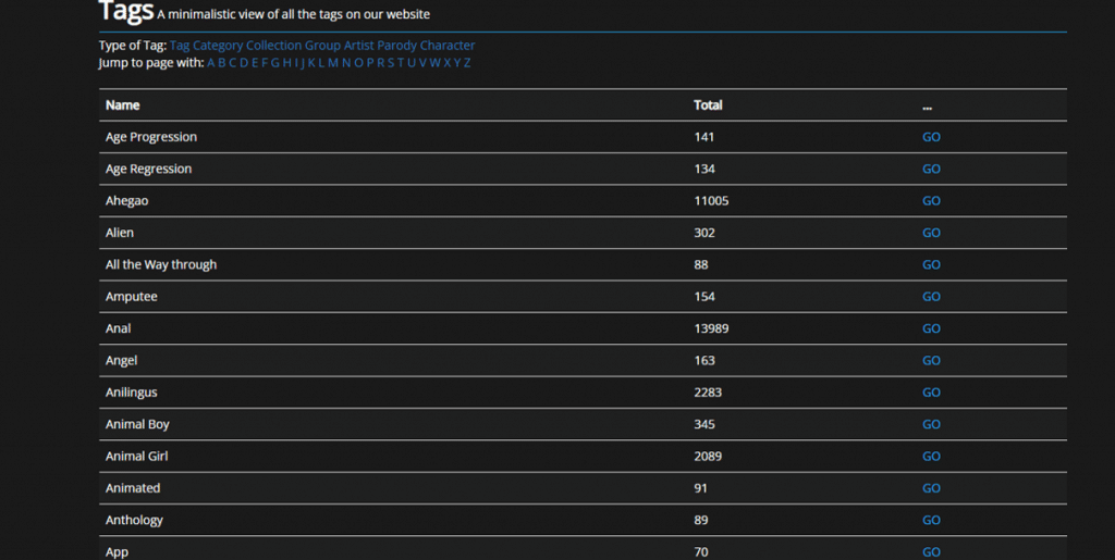 tsumino tags