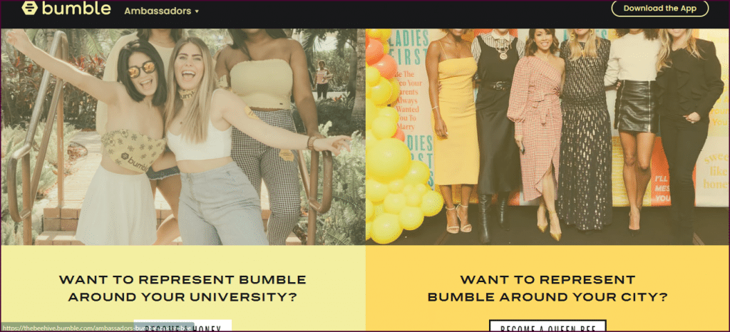 bumble ambassadors