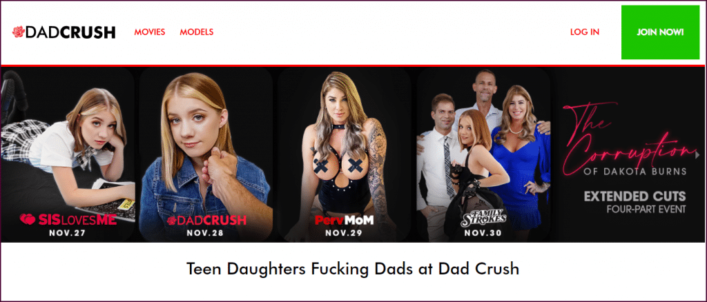 dadcrush series