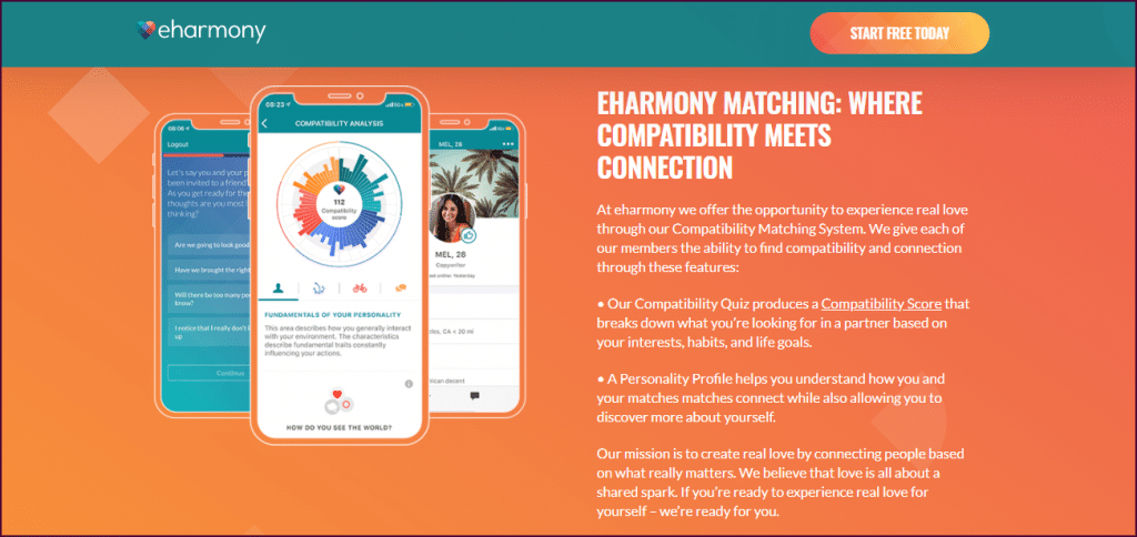 aplicación eharmony