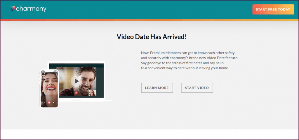 eharmony video tarihi