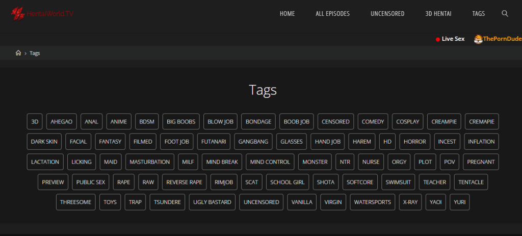 hentaiworld tags
