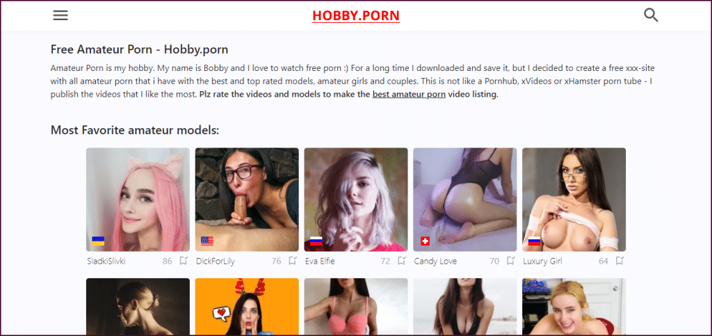 hobbyporno hoved