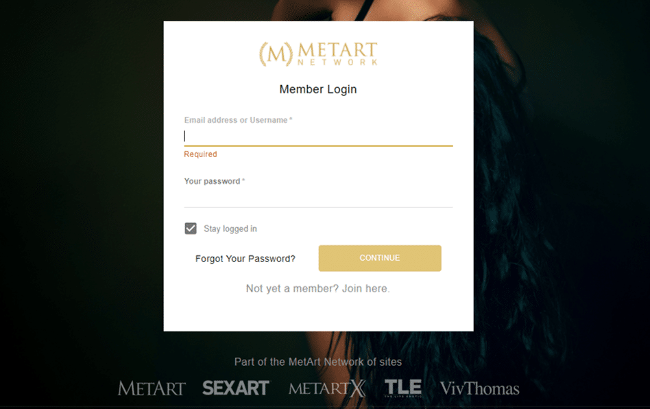 login sexart