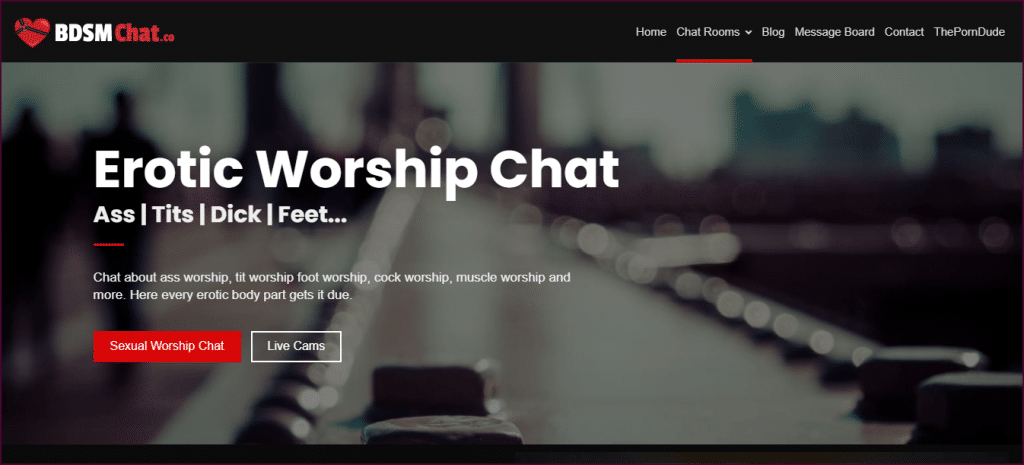 BDSMchat worship chat