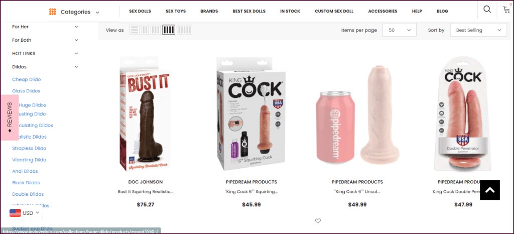 JoyLoveDolls dildos