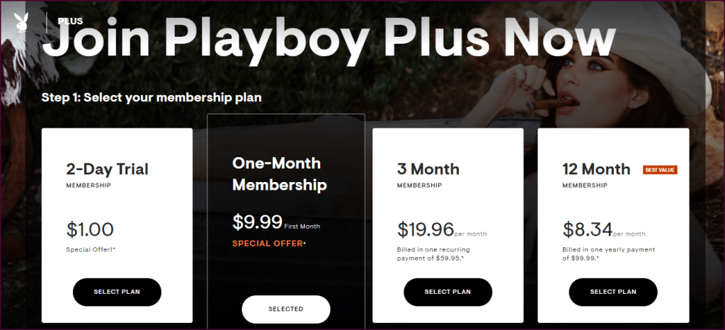 PlayboyPlus'a katılmak