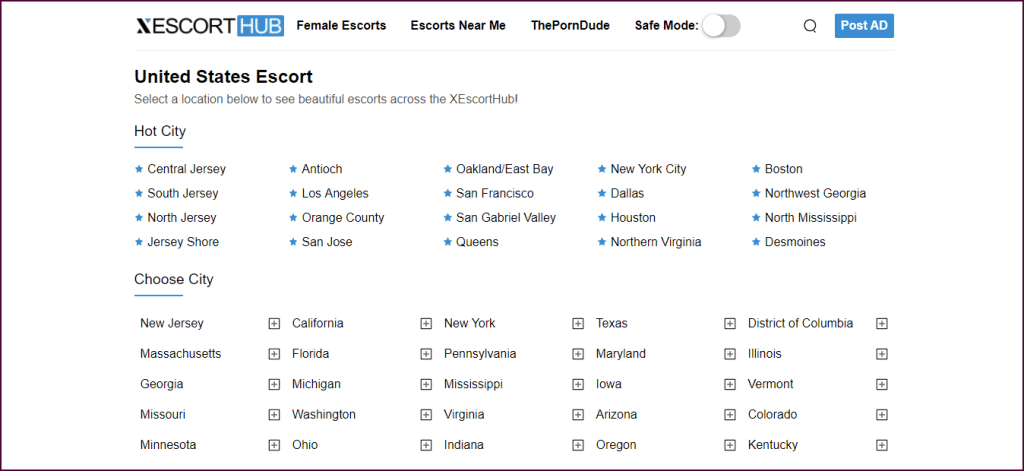 XEscortHub hoved