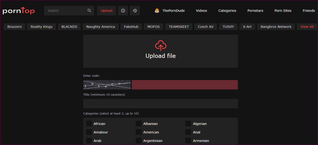 upload af porno