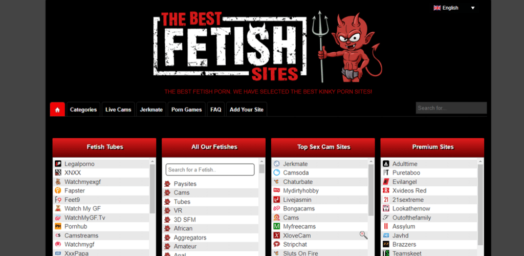 os melhores sites de fetiche home