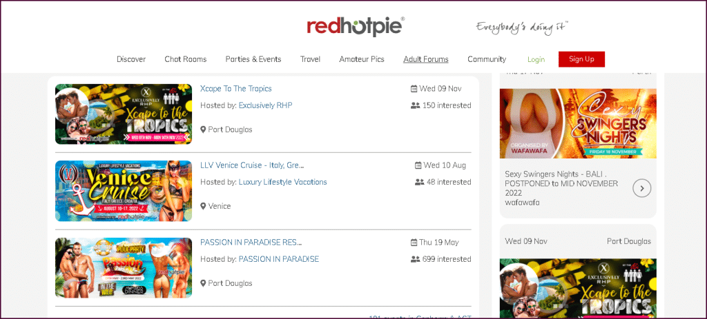 festas RedHotPie