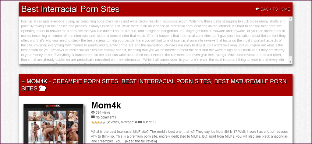 WeKnowPorn بين الأعراق