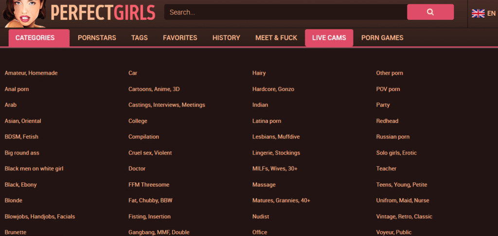 perfectgirls categories