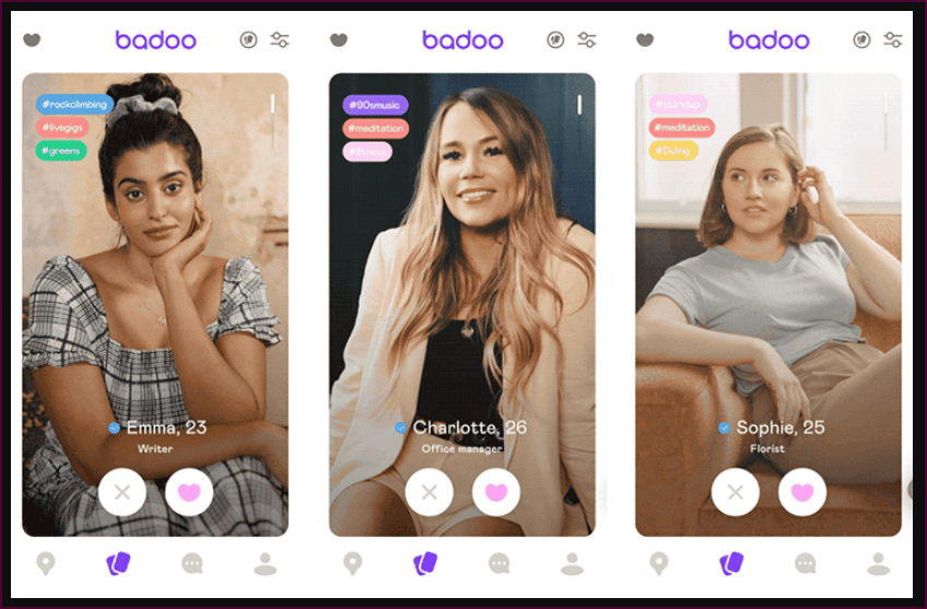 Badoo matches