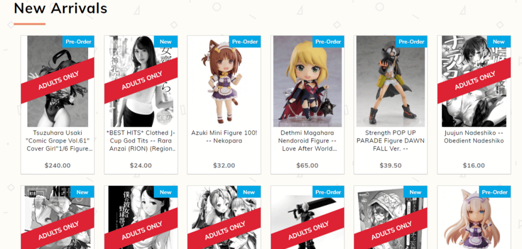 jlist new arrivals