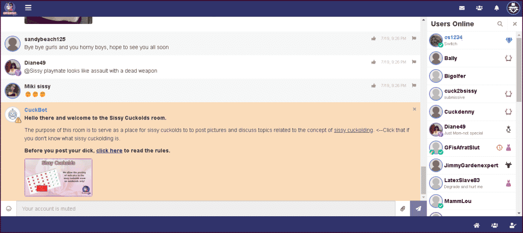CuckoldChat сисси чат куколда